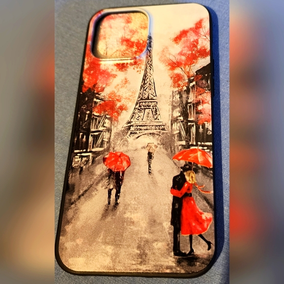 IPhone 13 Pro Max case Paris themed NWOT - Picture 2 of 4